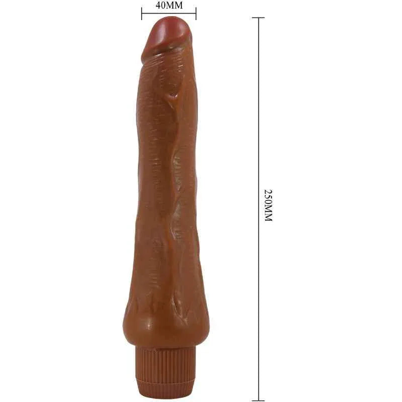 BAILE - DRYAD REALISTISCHER VIBRATOR 25 CM MULATTE - Vanelion Paradise