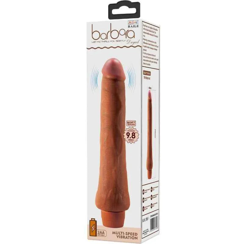 BAILE - DRYAD REALISTISCHER VIBRATOR 25 CM MULATTE - Vanelion Paradise