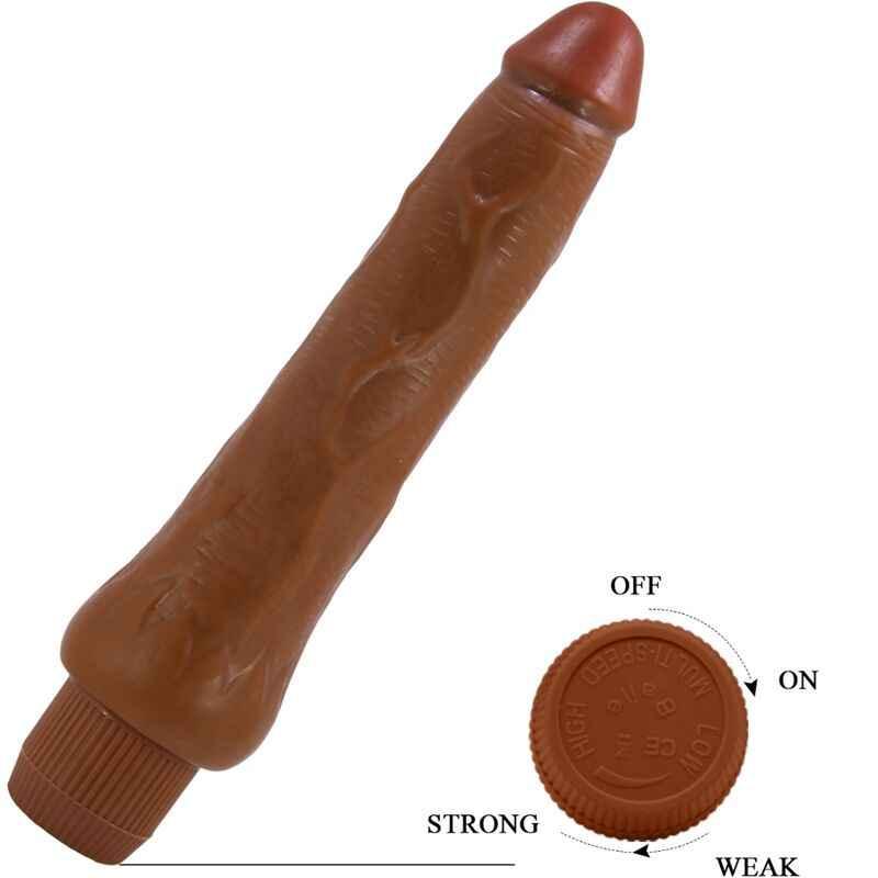 BAILE - DRYAD REALISTISCHER VIBRATOR 25 CM MULATTE - Vanelion Paradise
