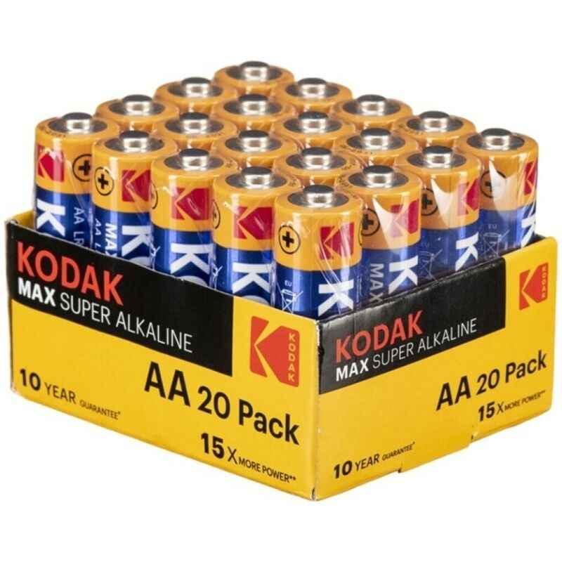 KODAK - MAX ALKALINE BATTERIE AA LR6 PACK*20 BATTERIEN - Vanelion Paradise