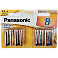 PANASONIC - ALKALINE-BATTERIE AA LR6, BRONZE, 8 STÜCK IM BLISTER - Vanelion Paradise