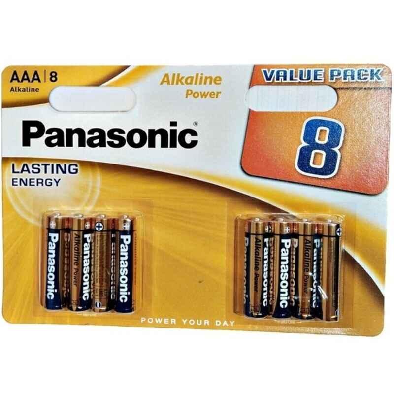 PANASONIC - ALKALINE-BATTERIE AAA LR03, BRONZE, 8 STÜCK IM BLISTER - Vanelion Paradise
