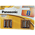PANASONIC - ALKALINE-BATTERIE AAA LR03, BRONZE, 8 STÜCK IM BLISTER - Vanelion Paradise