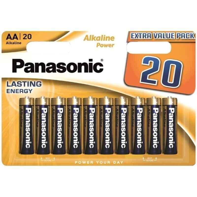 PANASONIC - ALKALINE-BATTERIE AA LR6, BRONZE, BLISTERPACKUNG MIT 20 STÜCK - Vanelion Paradise