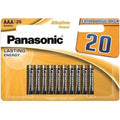 PANASONIC - ALKALINE-BATTERIE AAA LR03, BRONZE, BLISTERPACKUNG MIT 20 STÜCK - Vanelion Paradise