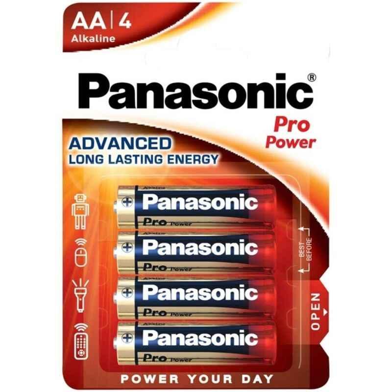 PANASONIC - PRO POWER ALKALINE AA BATTERIE LR6 BLISTER*4 - Vanelion Paradise