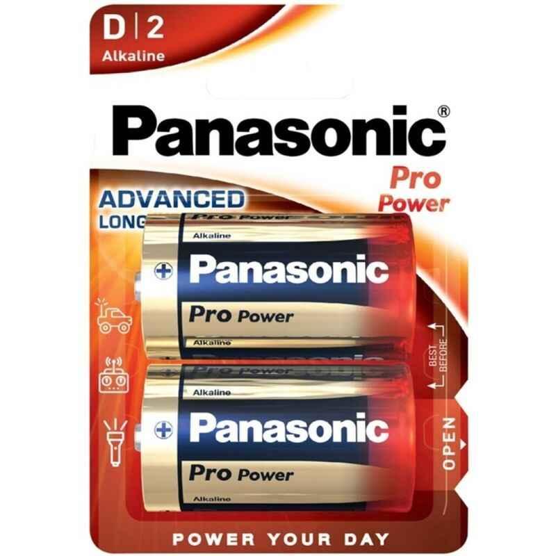 PANASONIC - PRO POWER ALKALINE D BATTERIE LR20 BLISTER*2 - Vanelion Paradise