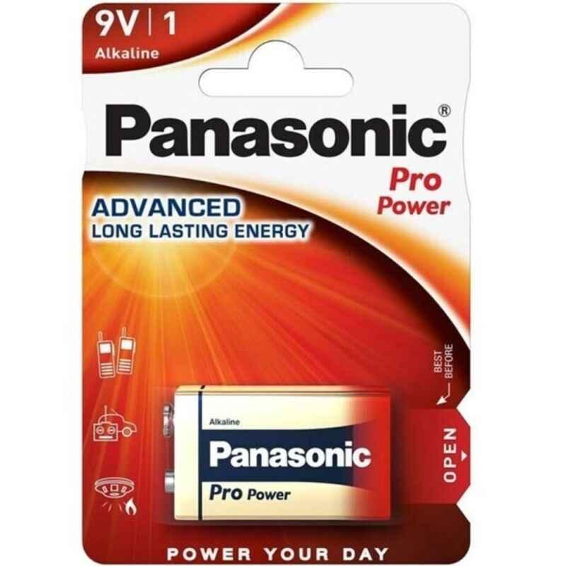 PANASONIC - PRO POWER ALKALINE 9V BATTERIE LR61 BLISTER*1 - Vanelion Paradise