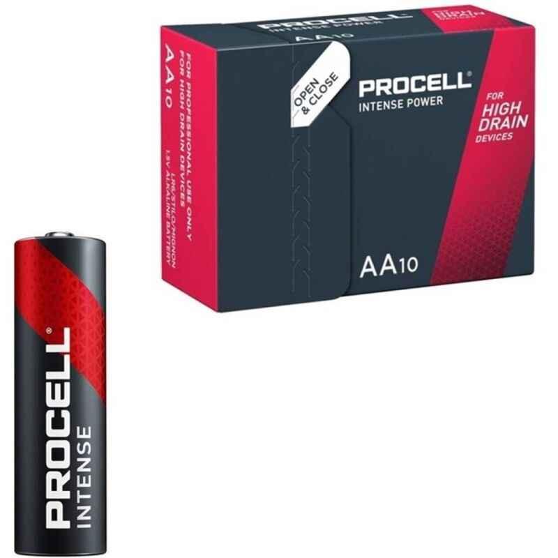 PROCELL - INTENSIVE POWER ALKALINE LR6 AA 1,5 V BOX*10 - Vanelion Paradise