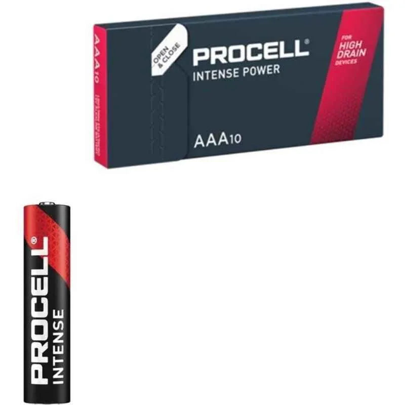 PROCELL - INTENSIVE POWER ALKALINE LR03 AAA 1,5V BOX*10 - Vanelion Paradise