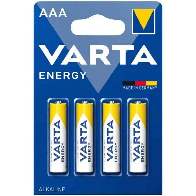 VARTA - ENERGY ALKALINE BATTERIE AAA LR03 BLISTER*4 - Vanelion Paradise