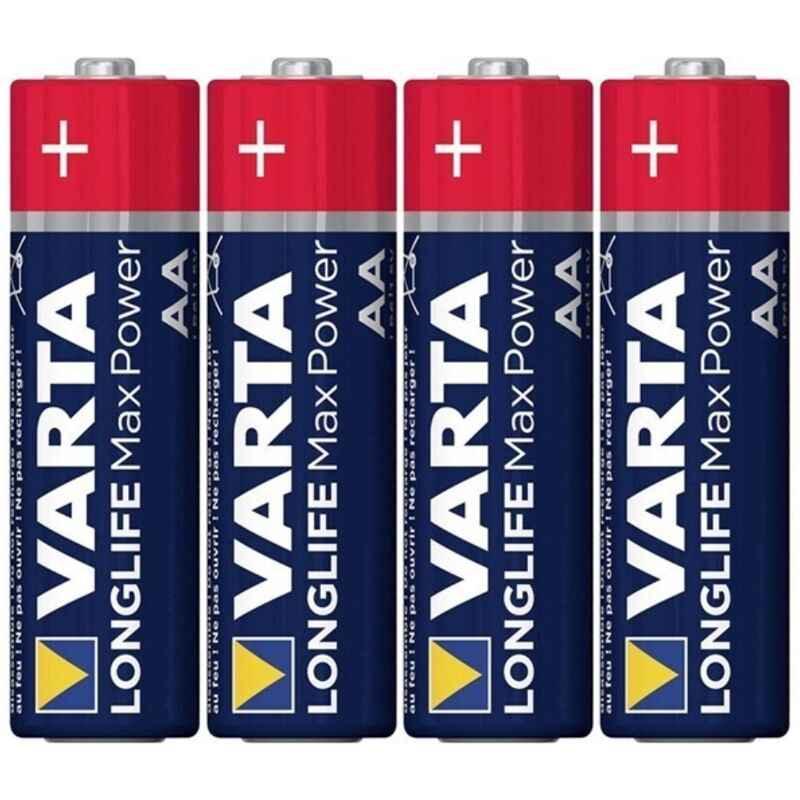 VARTA - MAX POWER ALKALINE AA LR6 EINZIEHBARE BATTERIE*4 - Vanelion Paradise