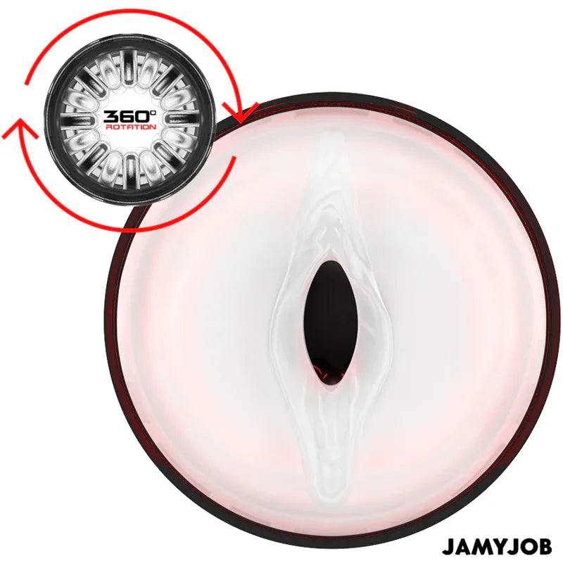 JAMYJOB - STORM AUTOMATISCHER VAGINA-MASTURBATOR 10 ROTATIONS- UND STOSSMODI - Vanelion Paradise