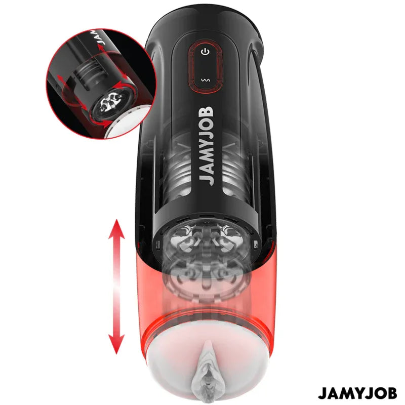 JAMYJOB - STORM AUTOMATISCHER VAGINA-MASTURBATOR 10 ROTATIONS- UND STOSSMODI - Vanelion Paradise