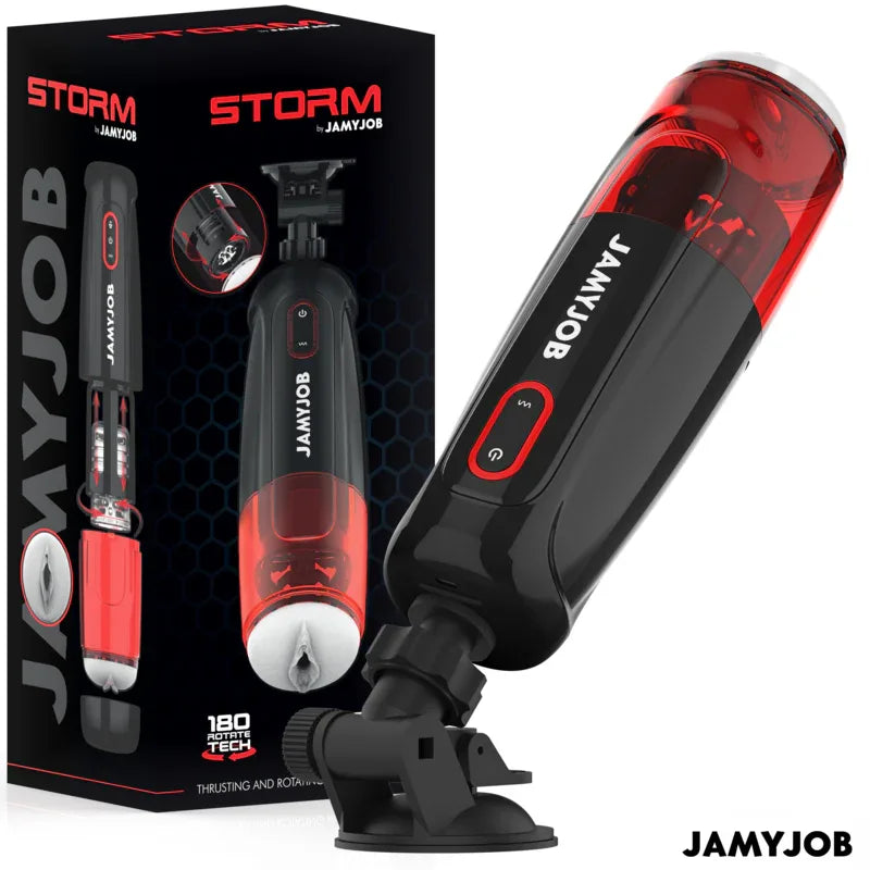 JAMYJOB - STORM AUTOMATISCHER VAGINA-MASTURBATOR 10 ROTATIONS- UND STOSSMODI - Vanelion Paradise