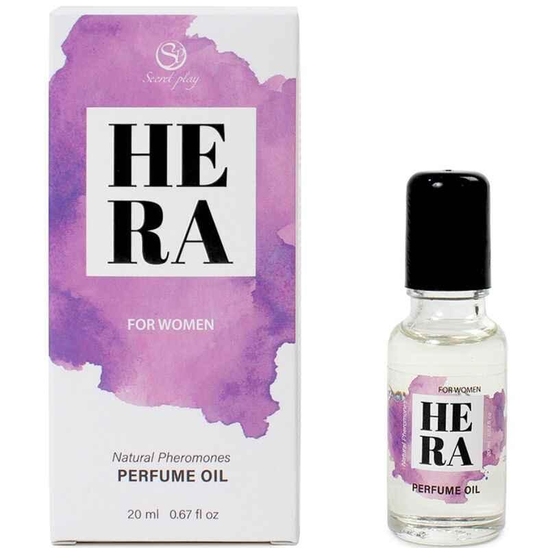 SECRETPLAY - HERA NATÜRLICHES PARFÜM PHEROMONEN IN ÖL FÜR FRAUEN 20 ML - Vanelion Paradise
