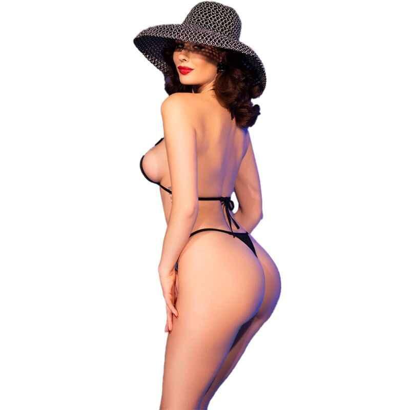 CHILIROSE - CR 4840 MIKROBIKINI SCHWARZ S/M - Vanelion Paradise