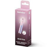 SATISFYER - BOLD KISS WAVE KLITORIS-STIMULATOR ROSA / VIOLETT - Vanelion Paradise