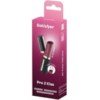 SATISFYER - PRO 2 KISS WAVE KLITORIS-STIMULATOR GRANAT / SCHWARZ - Vanelion Paradise