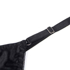 SUBBLIME - 955199 BH-SET MIT VERSTELLBARER SCHWARZER SCHLEIFE S/M - Vanelion Paradise