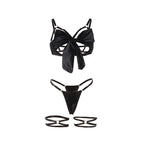 SUBBLIME - 955205 BH-SET MIT VERSTELLBARER SCHWARZER SCHLEIFE L/XL - Vanelion Paradise