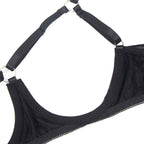 SUBBLIME - 955205 BH-SET MIT VERSTELLBARER SCHWARZER SCHLEIFE L/XL - Vanelion Paradise