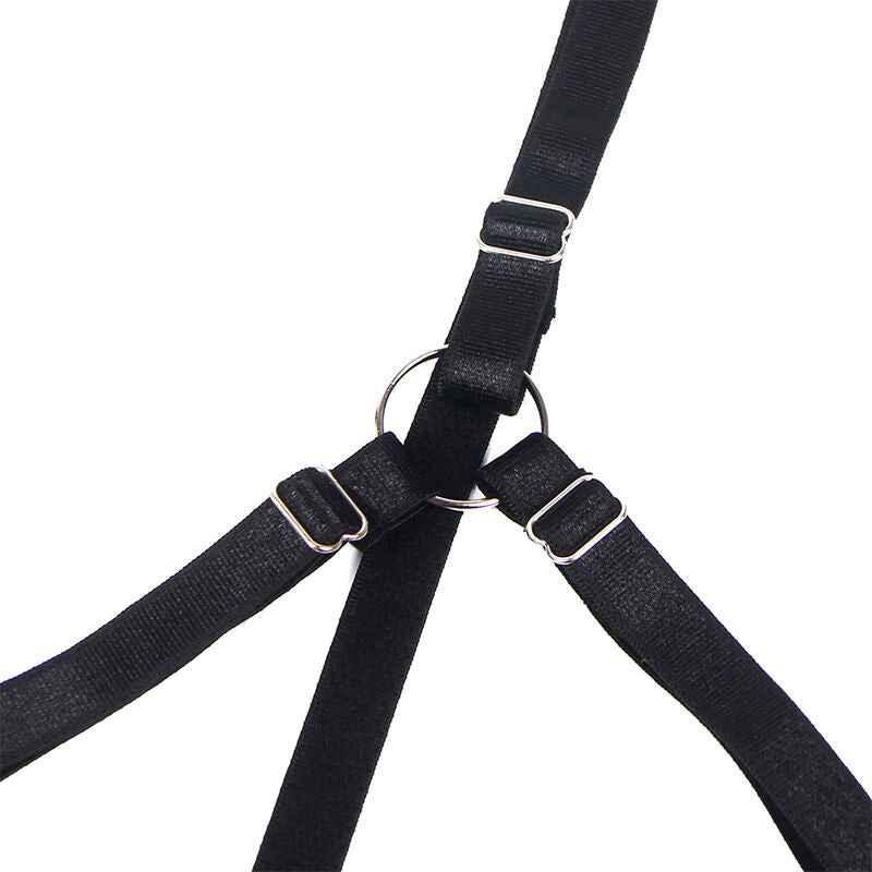 SUBBLIME - 955205 BH-SET MIT VERSTELLBARER SCHWARZER SCHLEIFE L/XL - Vanelion Paradise