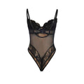 SUBBLIME - 955625 SPITZEN-BODYSUIT MIT UNTERTEILVERSCHLUSS SCHWARZ L/XL - Vanelion Paradise
