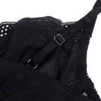 SUBBLIME - 955625 SPITZEN-BODYSUIT MIT UNTERTEILVERSCHLUSS SCHWARZ L/XL - Vanelion Paradise