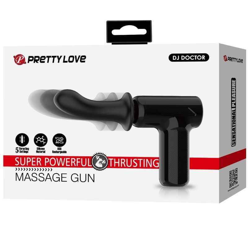 PRETTY LOVE - DJ DOCTOR MASSAGER 5 EINSTELLUNGEN SCHWARZ - Vanelion Paradise