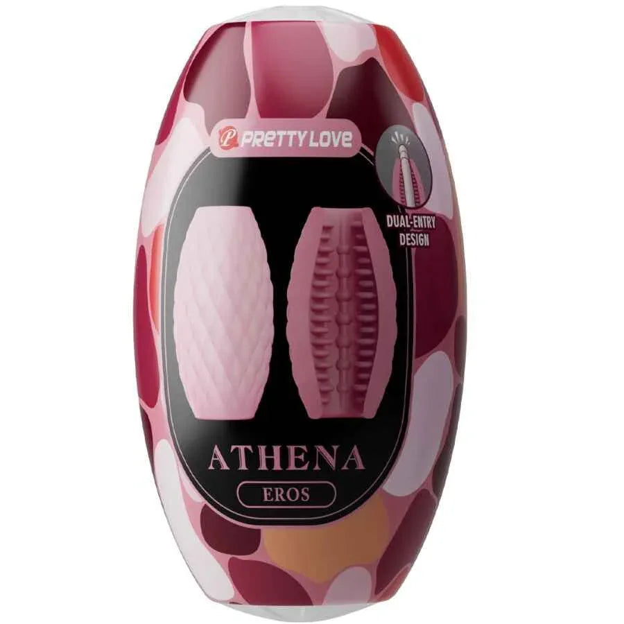 PRETTY LOVE - ATHENA EROS MÄNNLICHER MASTURBATOR AUS SILIKON ROSA - Vanelion Paradise