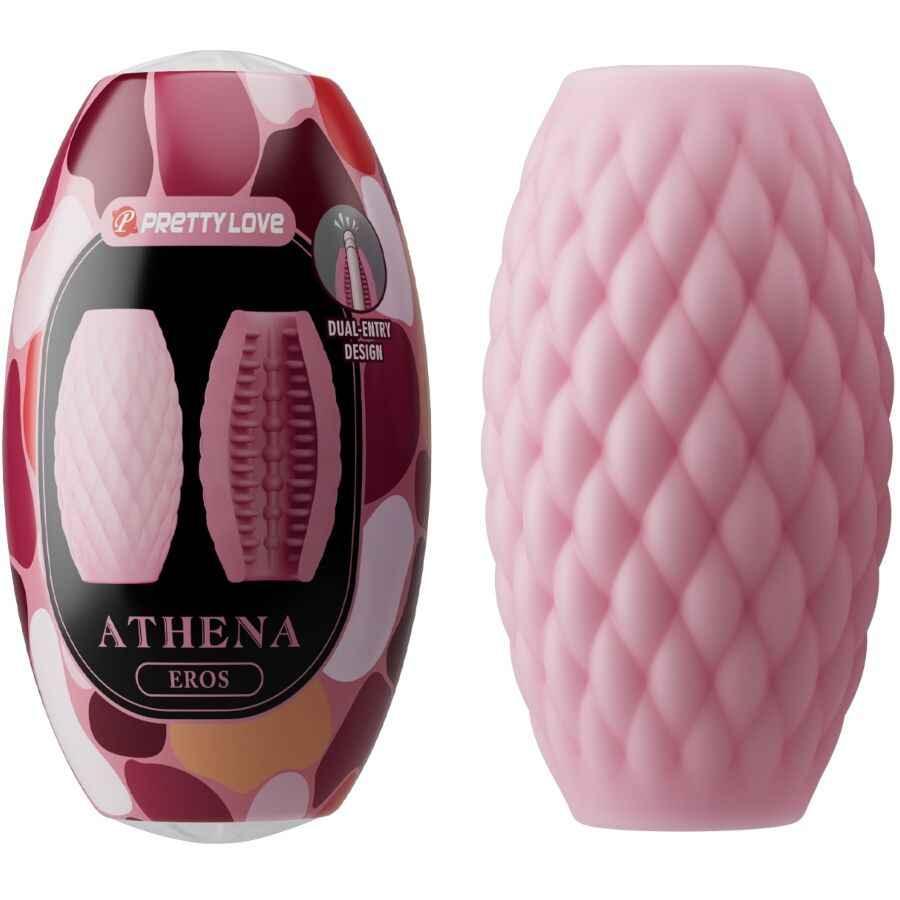 PRETTY LOVE - ATHENA EROS MÄNNLICHER MASTURBATOR AUS SILIKON ROSA - Vanelion Paradise