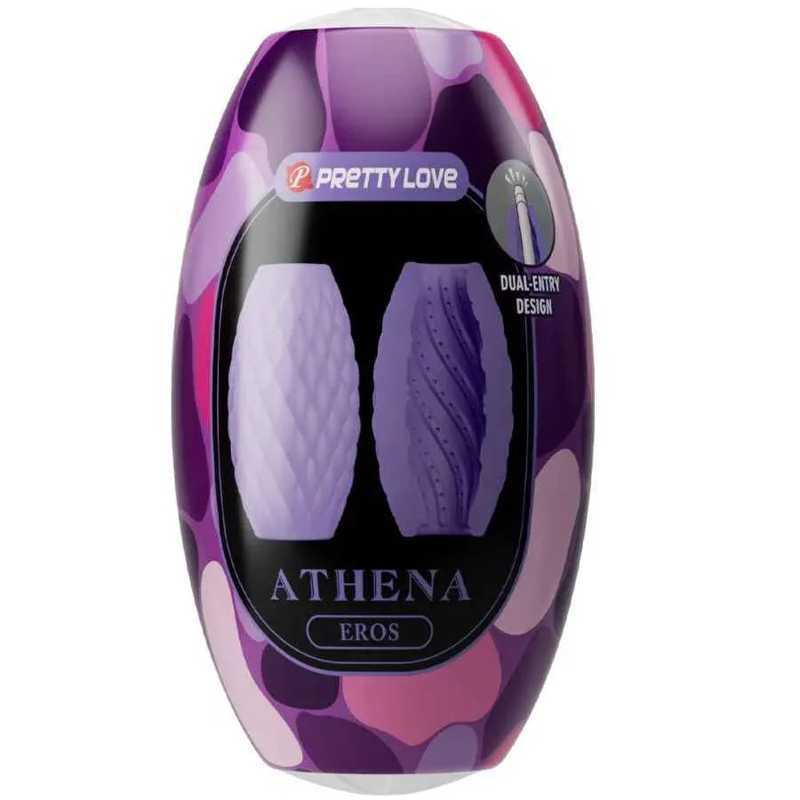 PRETTY LOVE - ATHENA EROS MÄNNLICHER MASTURBATOR AUS SILIKON LILA - Vanelion Paradise