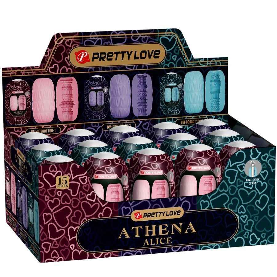 PRETTY LOVE - ATHENA ALICE PACK 15 VERSCHIEDENE MÄNNLICHE MASTURBATOREN - Vanelion Paradise