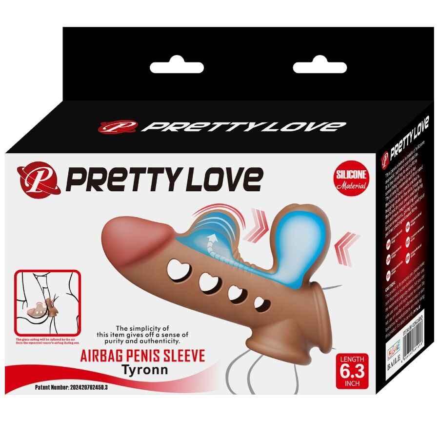 PRETTY LOVE - TYRONN PENISHÜLLE MIT AIRBAG - Vanelion Paradise