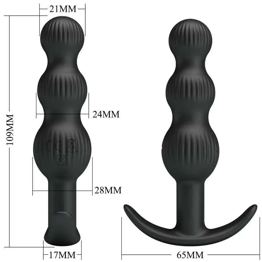 PRETTY LOVE - SIDNEY ANALVIBRATOR 10 VIBRATIONEN SCHWARZ - Vanelion Paradise