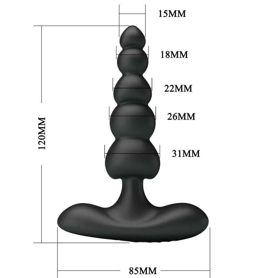 PRETTY LOVE - CORBAN ANALVIBRATOR 10 VIBRATIONEN SCHWARZ - Vanelion Paradise