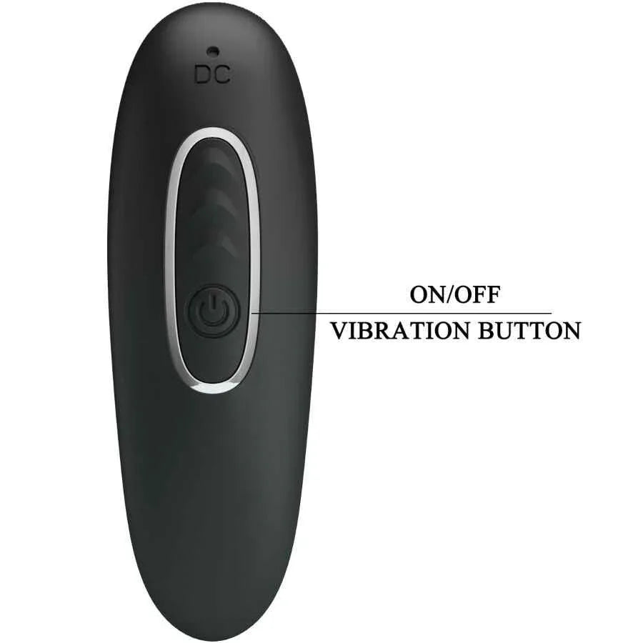 PRETTY LOVE - CORBAN ANALVIBRATOR 10 VIBRATIONEN SCHWARZ - Vanelion Paradise