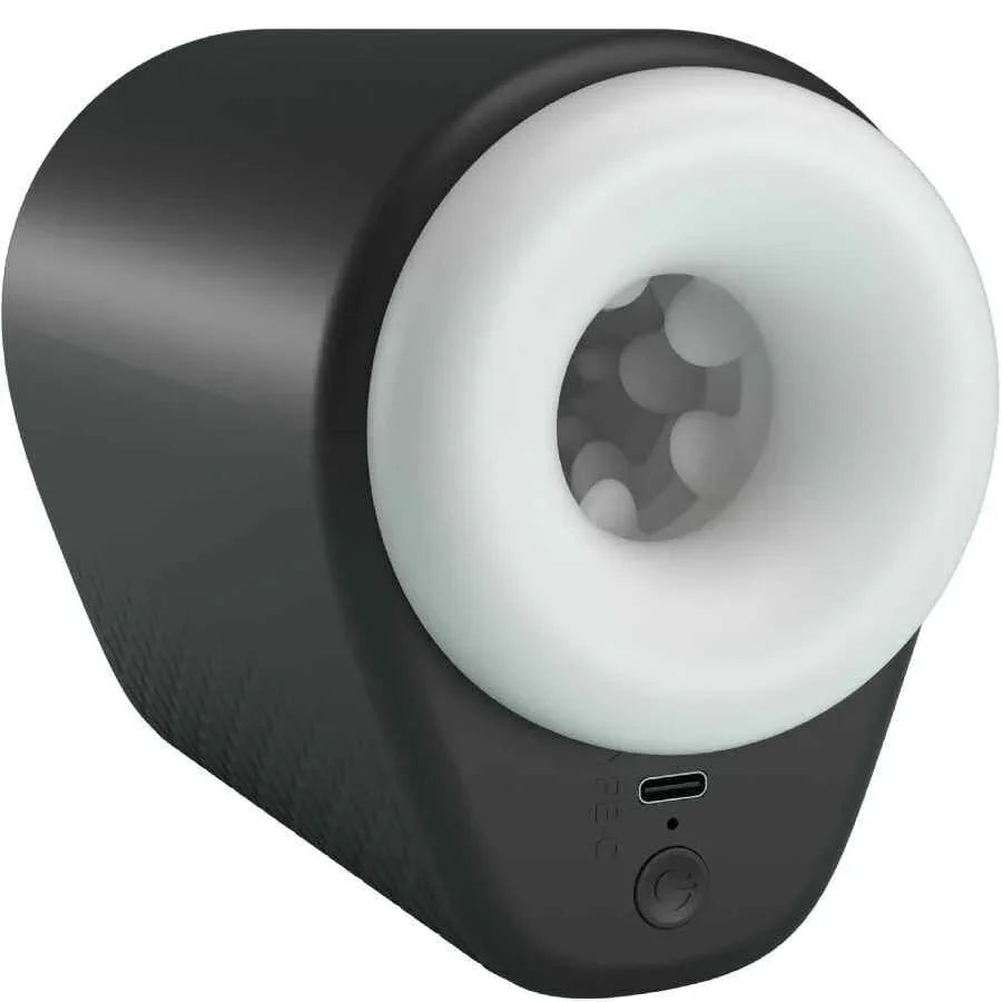 PRETTY LOVE - DJ GIRL MÄNNLICHER MASTURBATOR MIT VIBRATION 5 EINSTELLUNGEN NEGRO - Vanelion Paradise