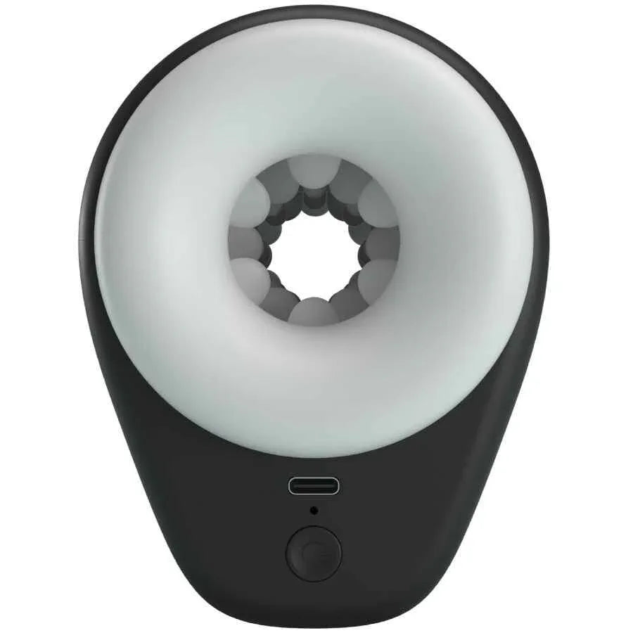 PRETTY LOVE - DJ GIRL MÄNNLICHER MASTURBATOR MIT VIBRATION 5 EINSTELLUNGEN NEGRO - Vanelion Paradise