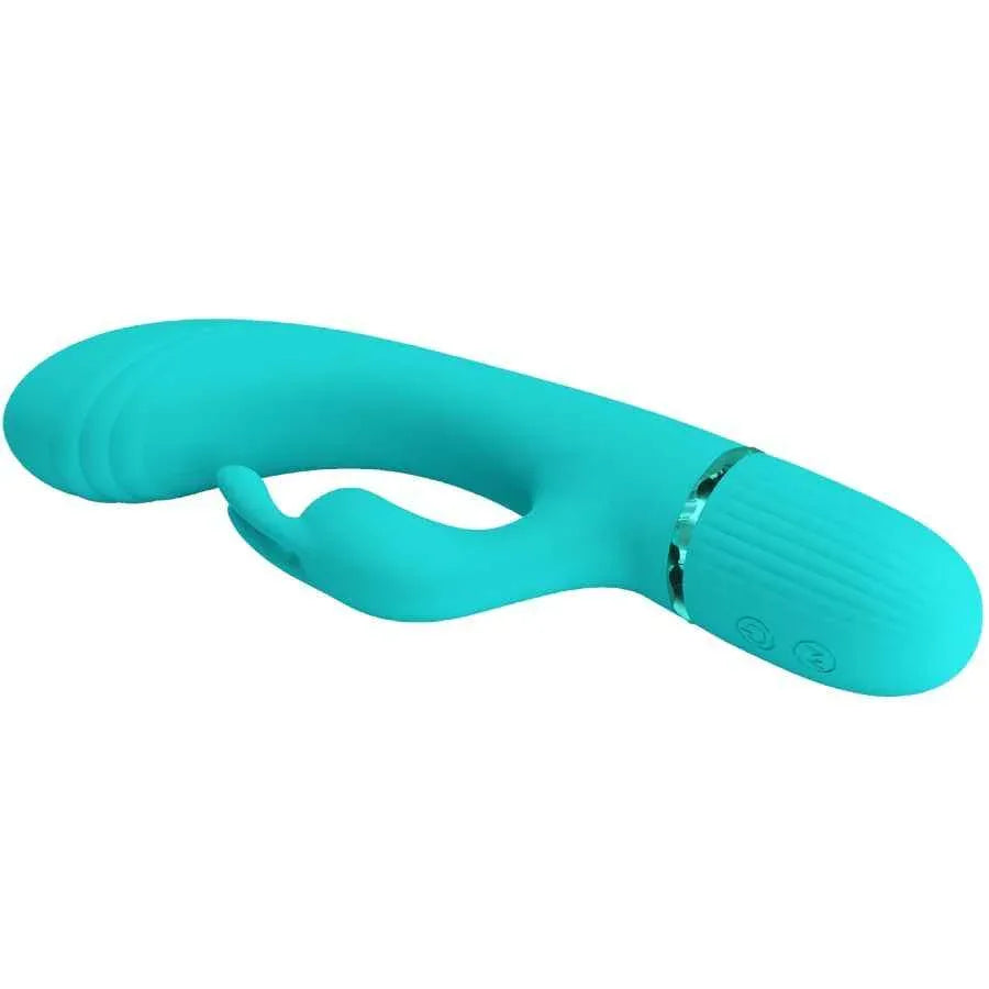 PRETTY LOVE - SCOCCO VIBRATOR RABBIT TÜRKIS - Vanelion Paradise