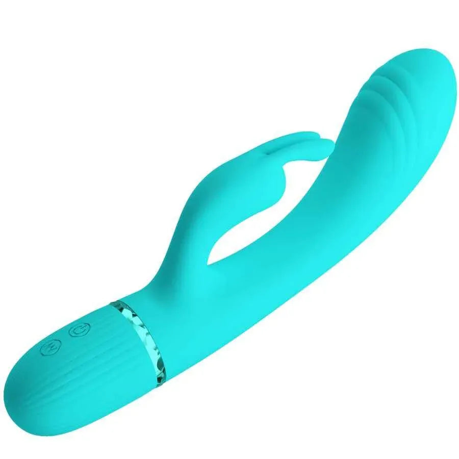 PRETTY LOVE - SCOCCO VIBRATOR RABBIT TÜRKIS - Vanelion Paradise
