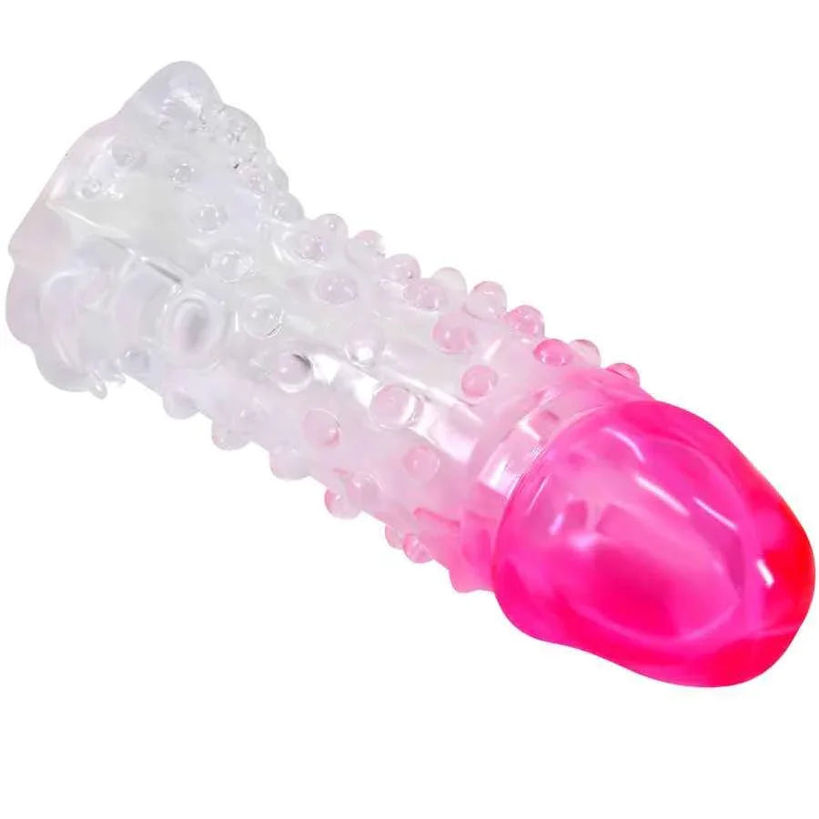 PRETTY LOVE - WILFORD REALISTISCHE VERGRÖSSERUNGSHÜLSE MIT GEPRÄGTEM PENIS ROSA - Vanelion Paradise