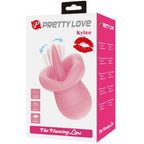 PRETTY LOVE - KYLEE ZUNGEN-KLITORIS-STIMULATOR 10 VIBRATIONEN NUDE PINK - Vanelion Paradise