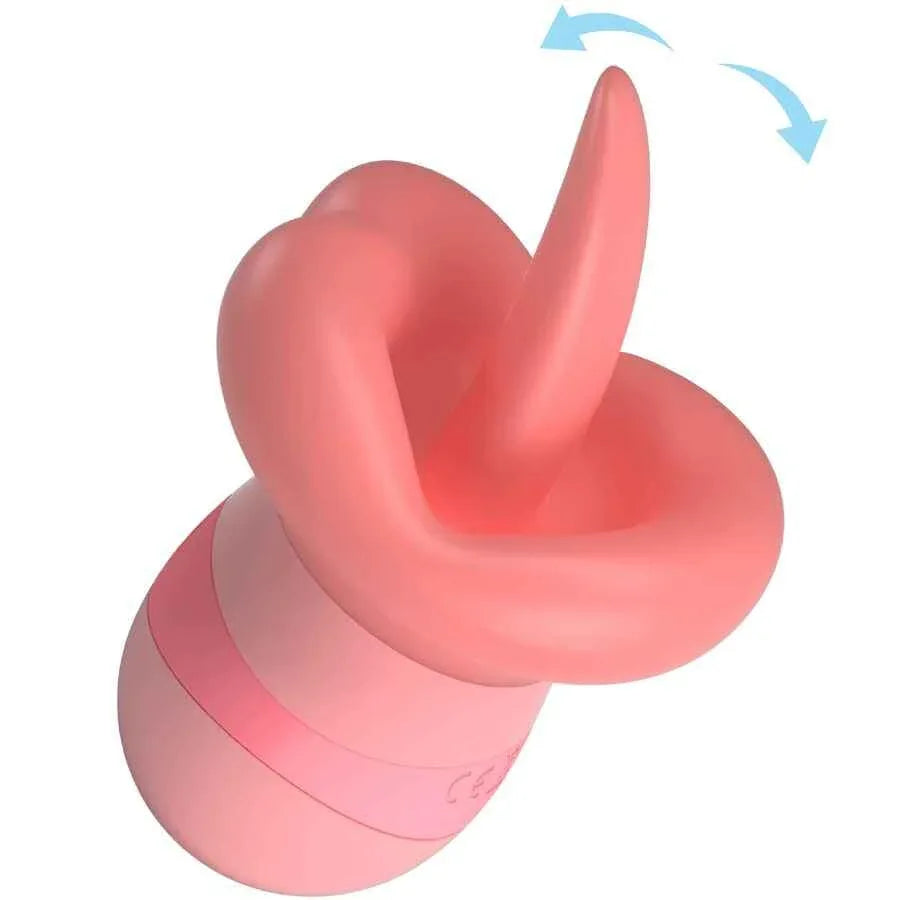 PRETTY LOVE - KYLEE ZUNGEN-KLITORIS-STIMULATOR 10 VIBRATIONEN NUDE PINK - Vanelion Paradise