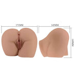 CRAZY BULL - BERNACE ASS VIBRATOR MIT REALISTISCHER VAGINA UND ANUS FLESH FERNBEDIENUNG - Vanelion Paradise