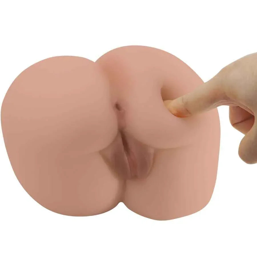 CRAZY BULL - BERNACE ASS VIBRATOR MIT REALISTISCHER VAGINA UND ANUS FLESH FERNBEDIENUNG - Vanelion Paradise