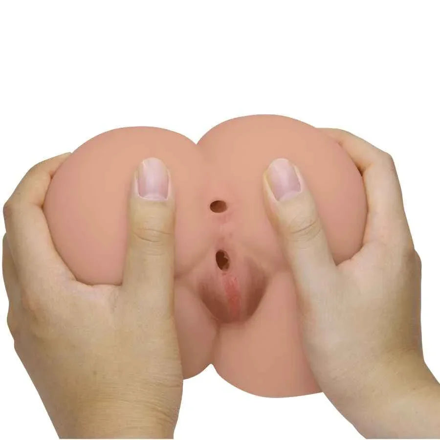 CRAZY BULL - BERNACE ASS VIBRATOR MIT REALISTISCHER VAGINA UND ANUS FLESH FERNBEDIENUNG - Vanelion Paradise