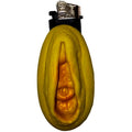 Diablo Picante Feuerzeug in Vulvaform Gold – Produktansicht 1