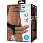 PRETTY LOVE - KEAVEN HARNESS SLIP UNIVERSAL & KOMFORTABEL DOPPELDILDO - Vanelion Paradise